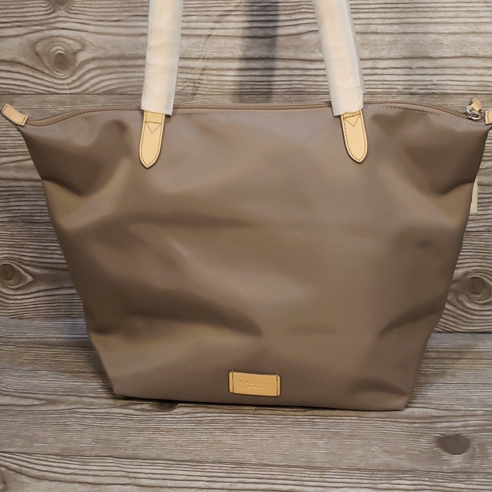 Radley new tote shoulder nude color big bag